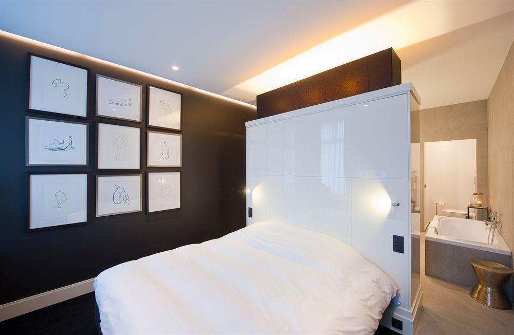 Hotel Les Nuits Антверпен Номер фото
